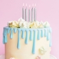 Preview: Candles with Holder - Silver